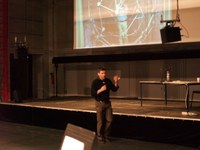 Markus Noisternig at IRCAM moderation the Demonstration